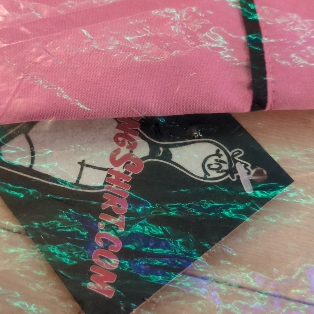 Crusing Pink Bowling Shirt with Black Accents Size Sm Nwt - Picture 8 of 8